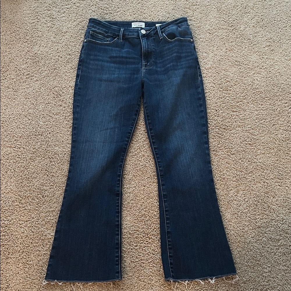 Frame Le Crop Mini Boot Jeans Size 29